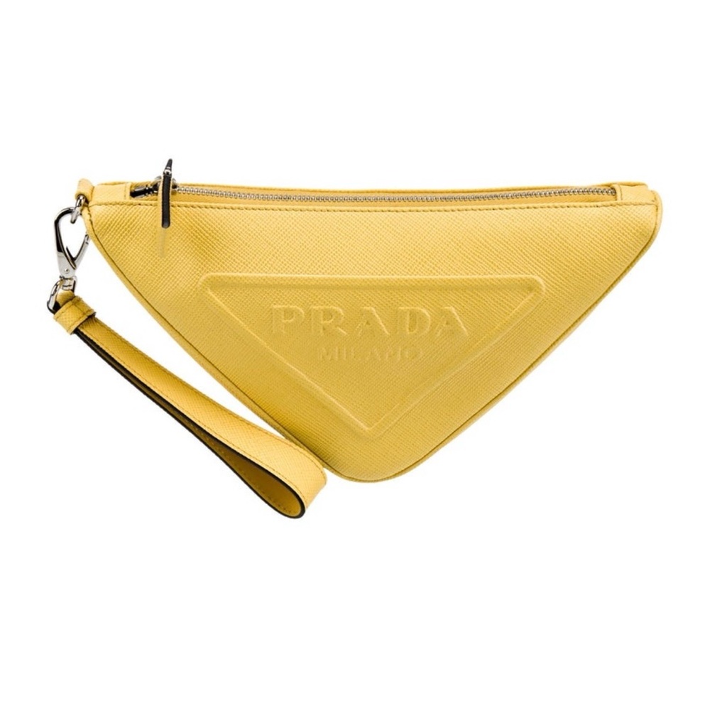 Yellow Prada Bag
